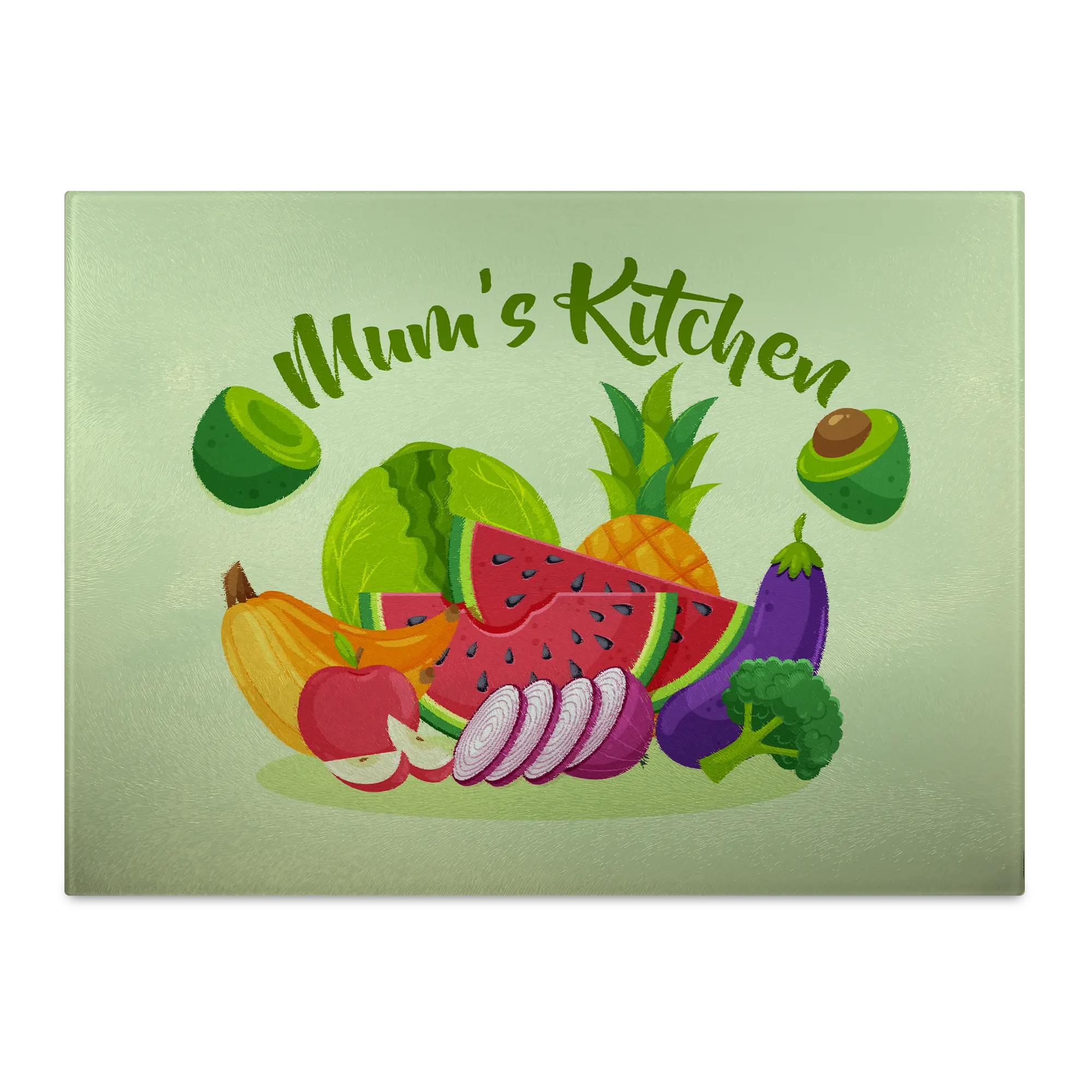 Cutting Board – SMALL – Glass – 20cm x 28cm – CHINCHILLA