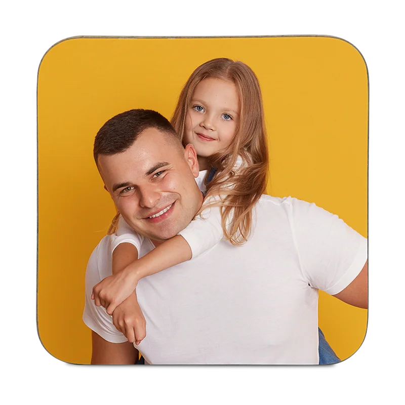 Hardboard Coaster Square 9 x 9cm (3.5 x 3.5″)