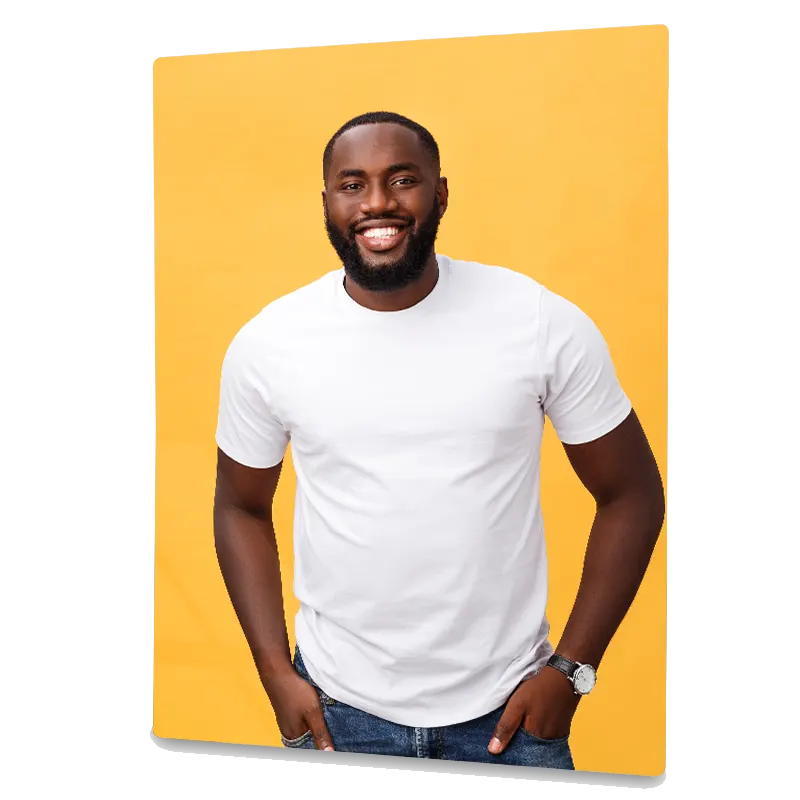 ChromaLuxe Aluminium Gloss Photo Panel 20.2 x 25.3cm (8 x 10″)