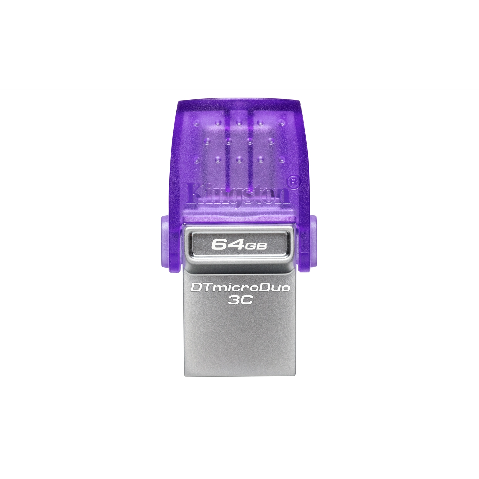 Kingston DataTraveler DTDUO3CG3/64GB MicroDuo USB OTG Flash Drive, 3C, USB-C and Type A