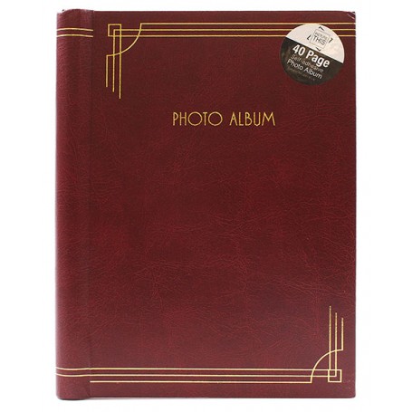 Albums Red Self Adhesive 40pg