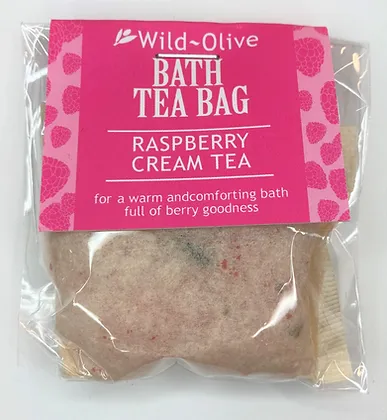 Raspberry Cream Tea Bath Tea Bag