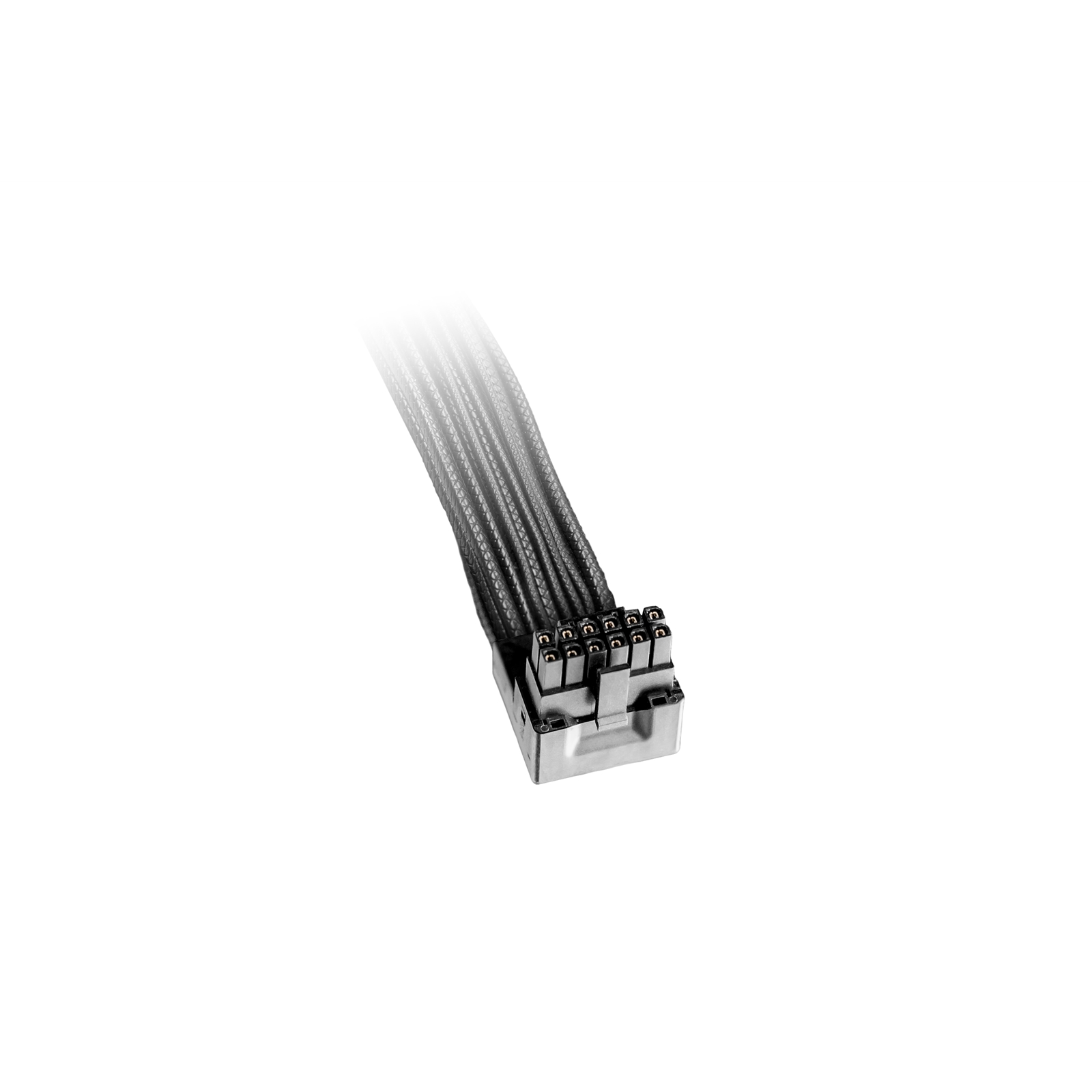 be quiet! 12VHPWR Adapter Cable, 12V-2X6 / 12VHPWR 90 CABLE PCI-E, Suitable for any graphics card with 12V-2×6 or 12VHPWR connector, 3 years Warranty