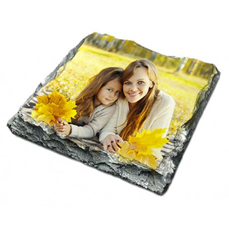 Photo Slate Square Coaster 9x9cm