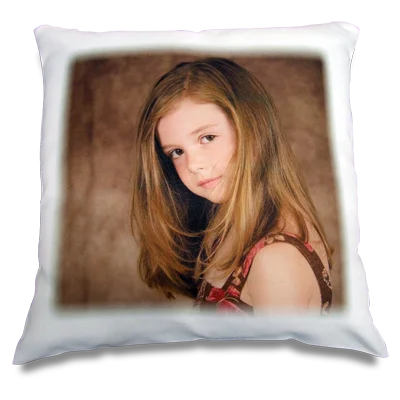 Large White Soft Plush Cushion 40x40cm