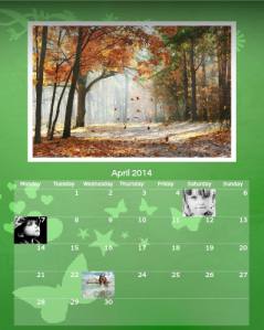 10×8 Calendar