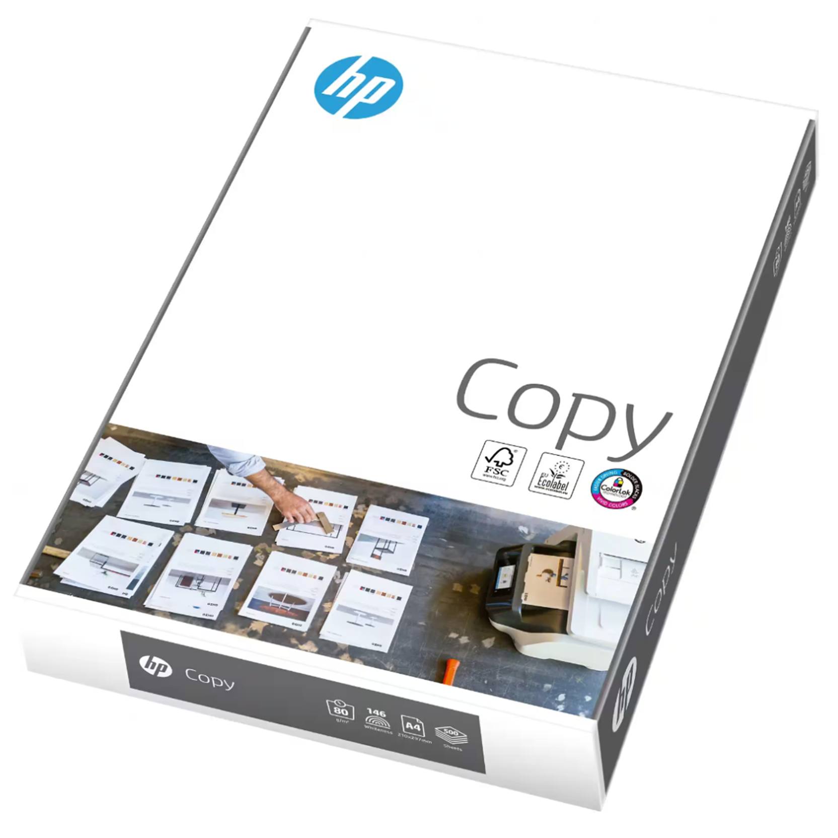 HP Copy A4 Printer Paper 80 gsm Matt White 500 Sheets