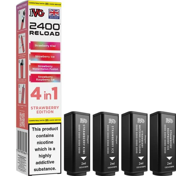 IVG 2400 Reload 4 In 1 Prefilled Pods