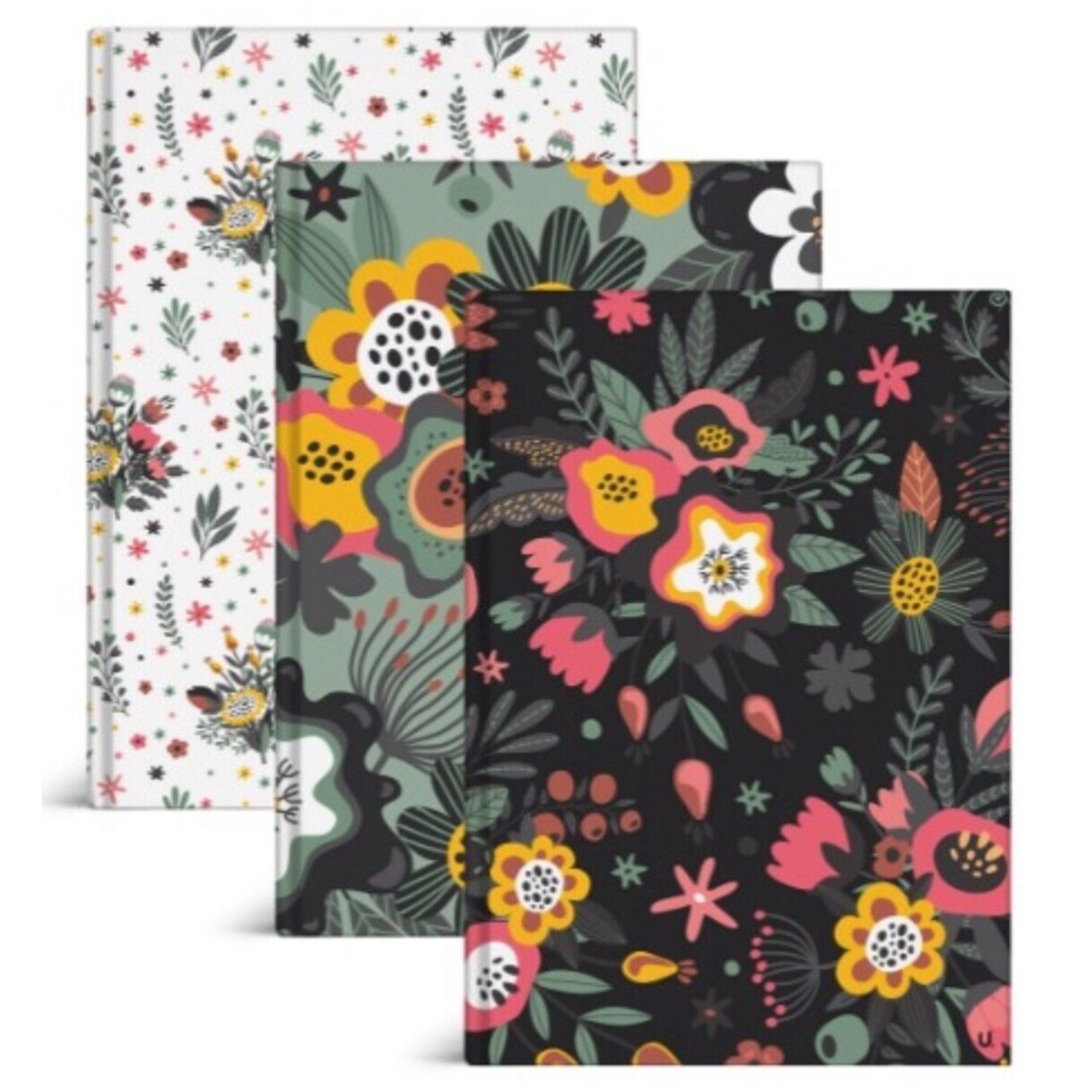 Floral A4 Hardback Notebook