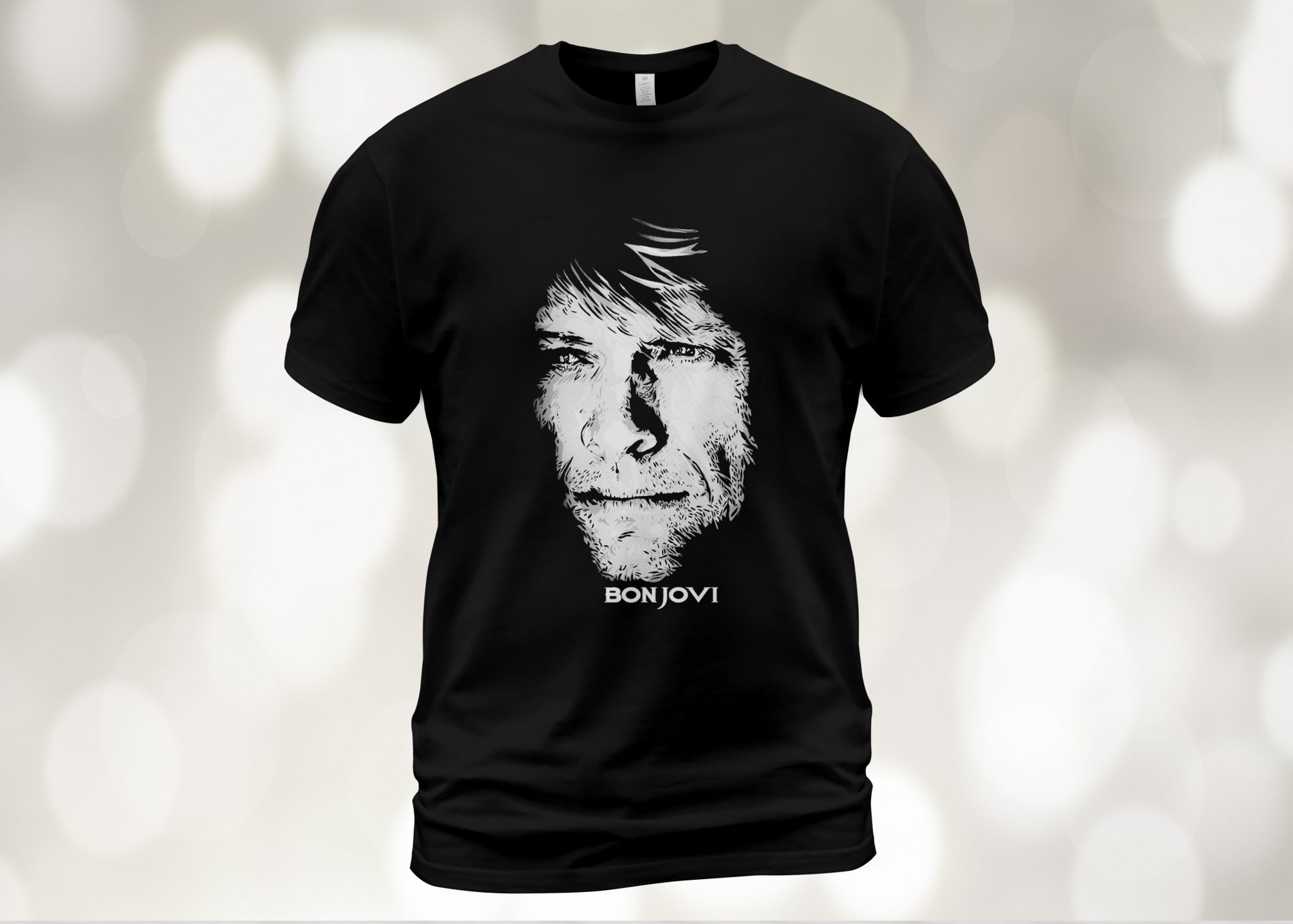 Bon Jovi Printed T-Shirt