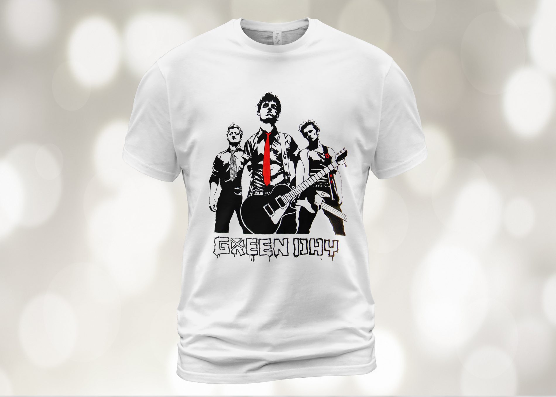 Green Day Printed T-Shirt