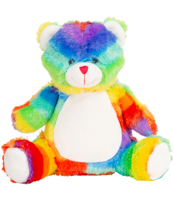 Personalised Rainbow Bear