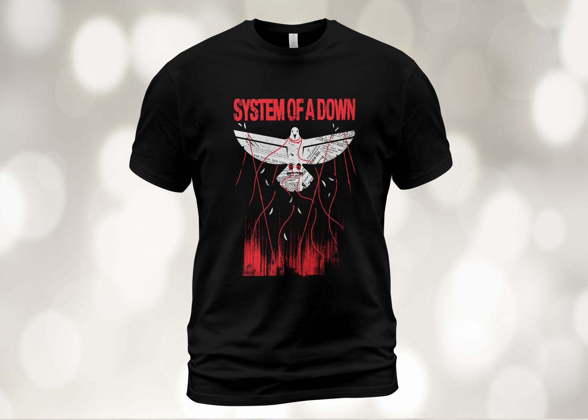 System Of A Down Printed T-Shirt