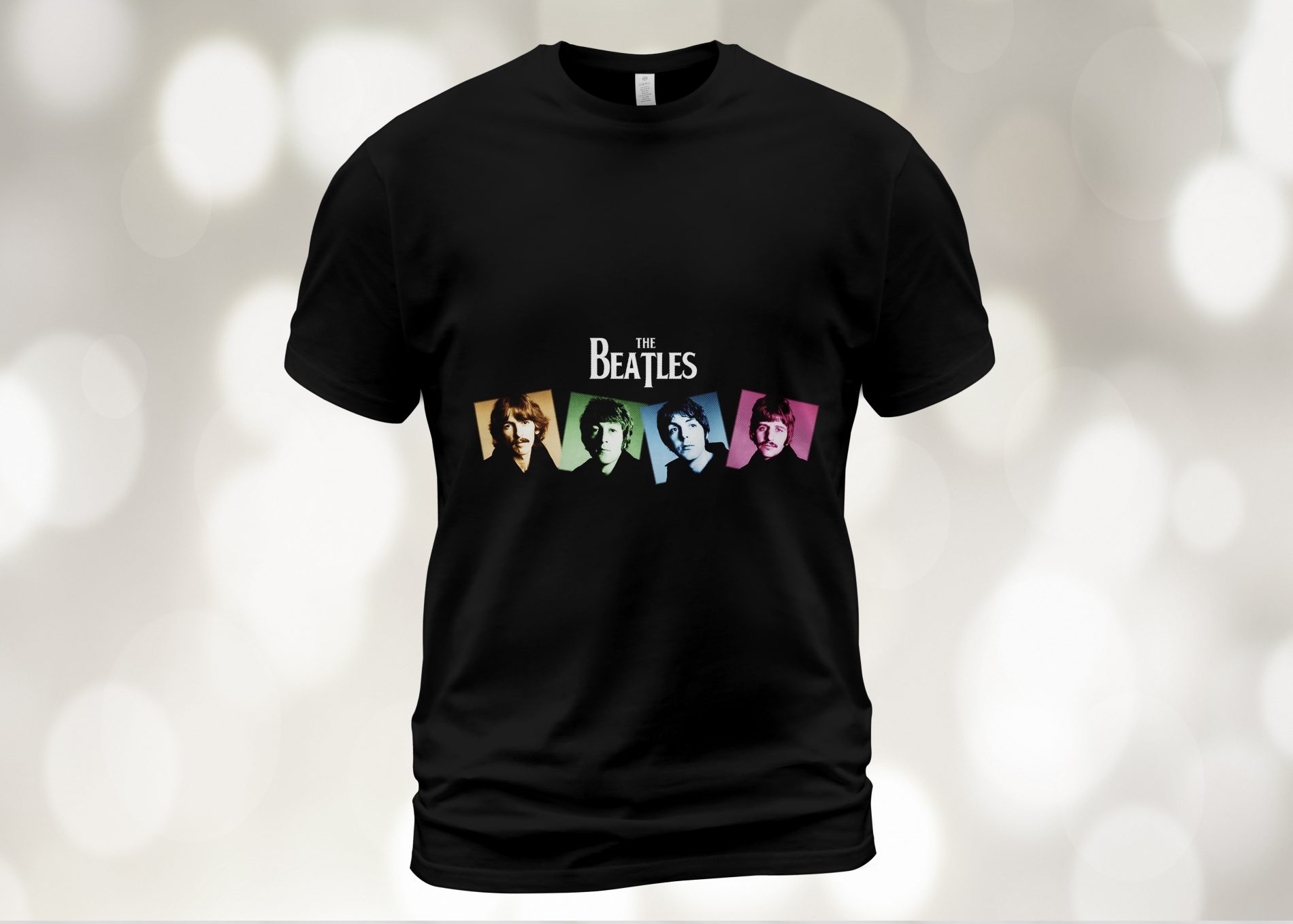 The Beetles Printed T-Shirt