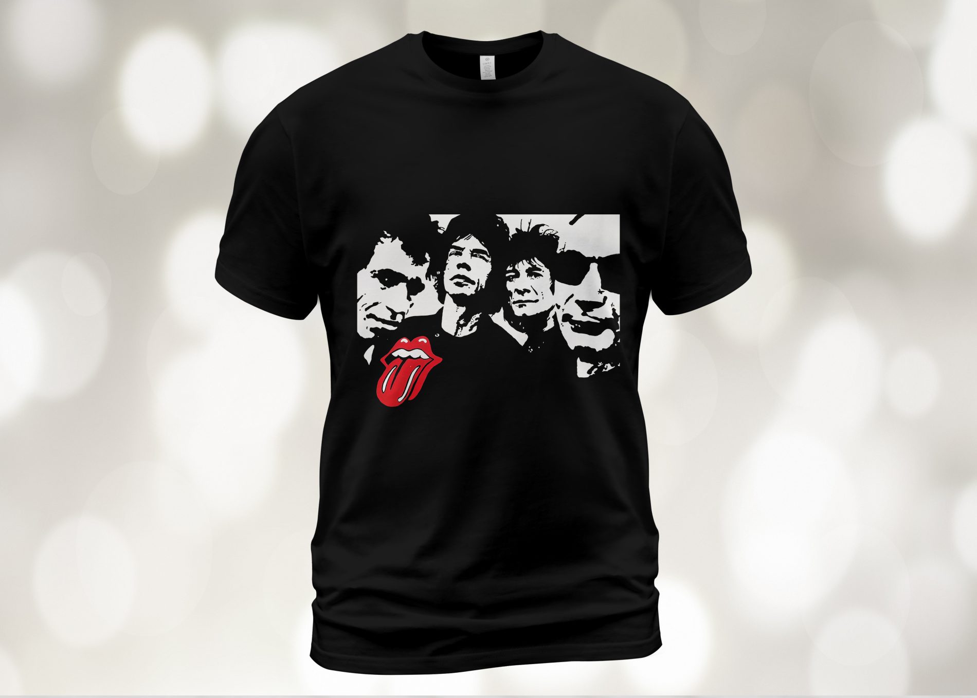 The Rolling Stones Printed T-Shirt