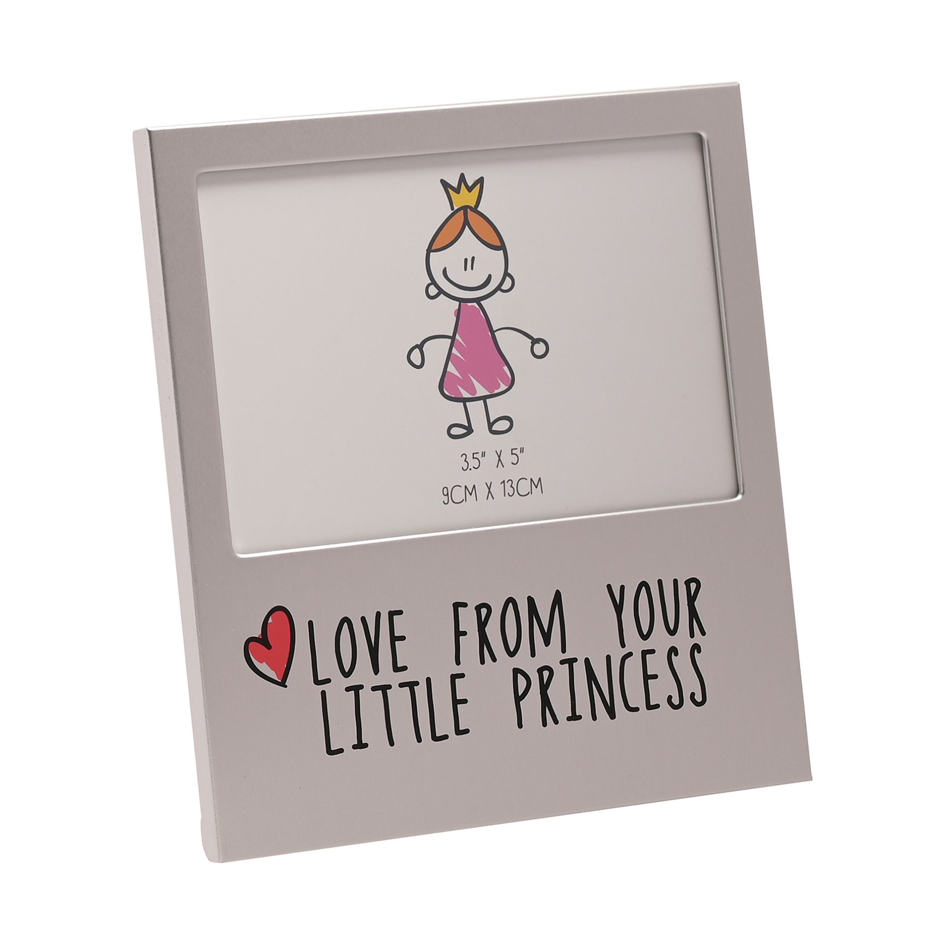 5″ x 3.5″ – Aluminium Photo Frame – Your Little Princess