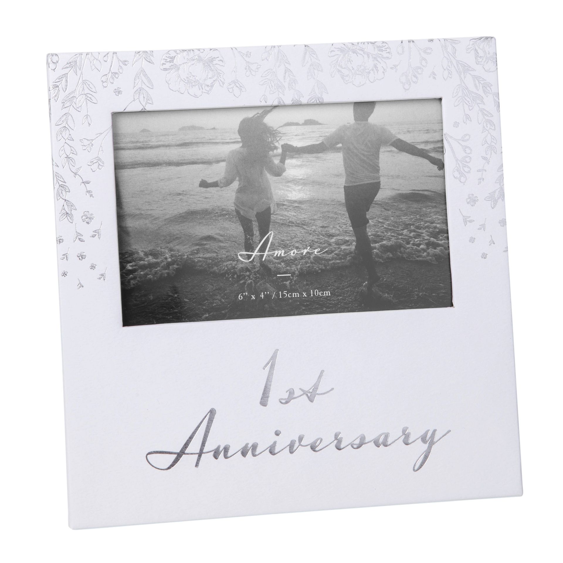 6″ x 4″ – AMORE BY JULIANA® Photo Frame – 1st Anniversary