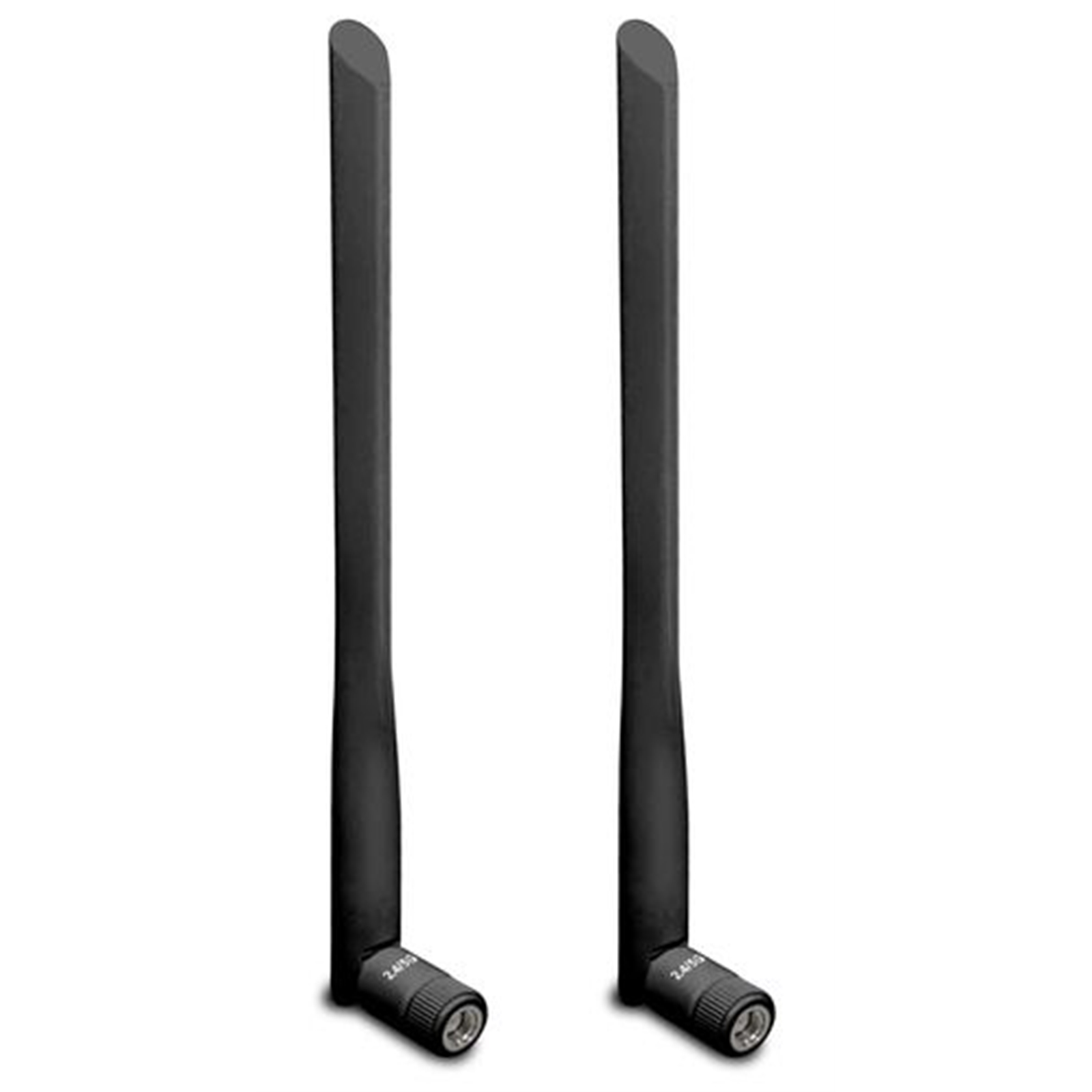 DrayTek ANT-1205B 5dB High-Gain WiFi Dual-Band Black Antennas (One Pair)