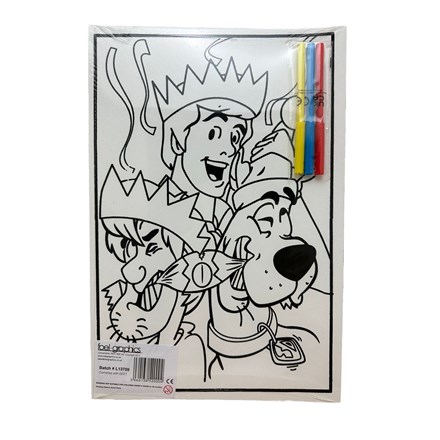 MEDIUM COLOURING BOARD – DOG XMAS